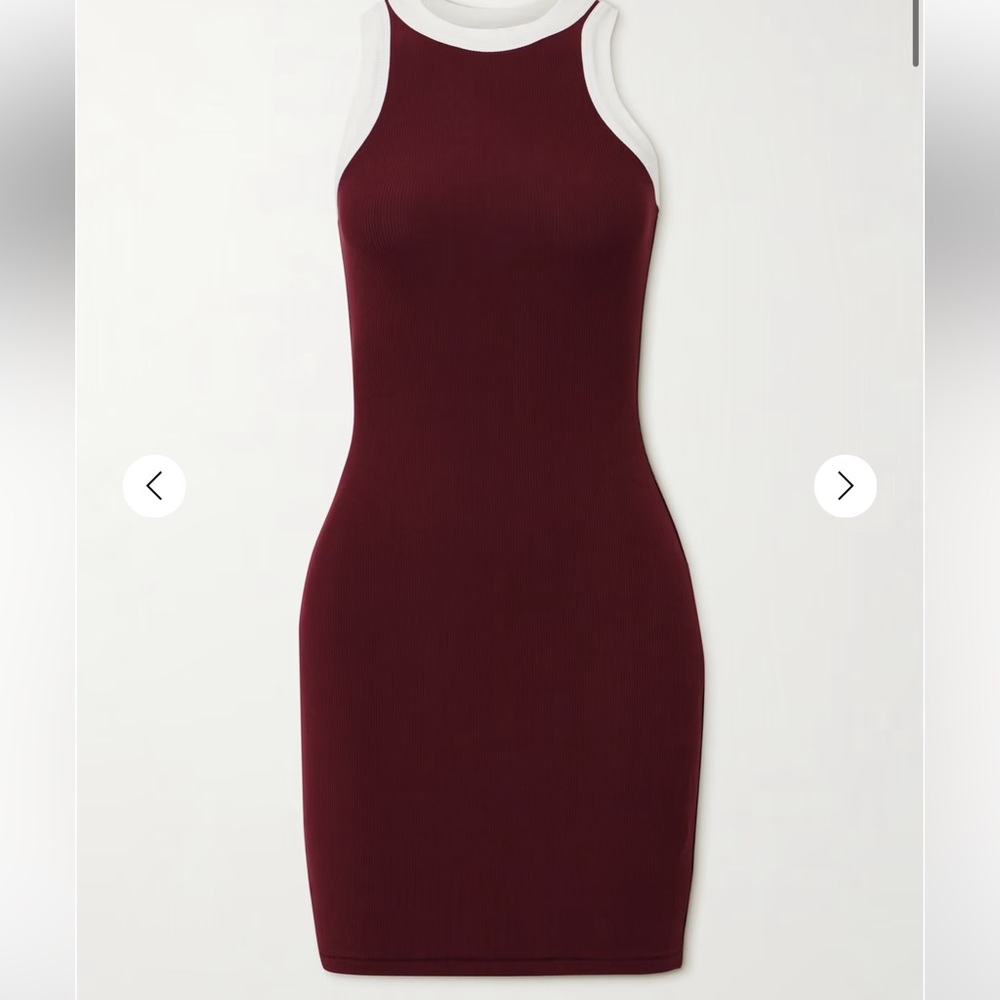 SKIMS soft lounge ringer tank dress nwt